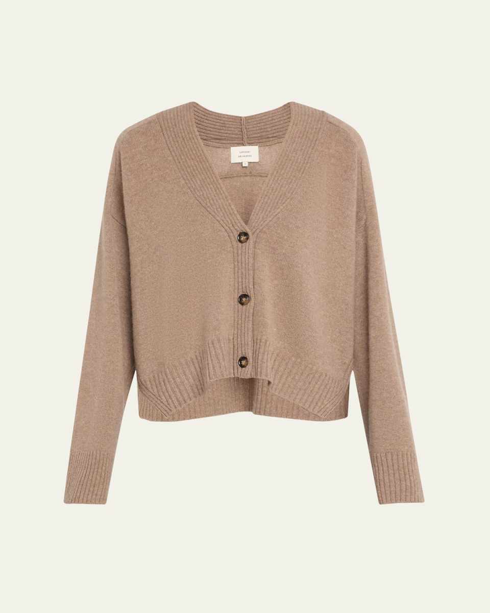 Kaia V-Neck Cashmere Cardigan